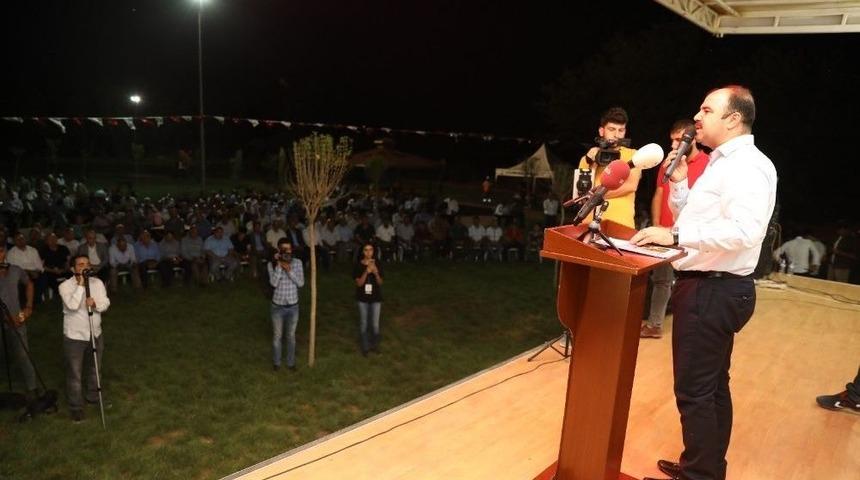 Bozova Kent Park İle Semt Pazarının A&ccedil;ılışı Yapıldı