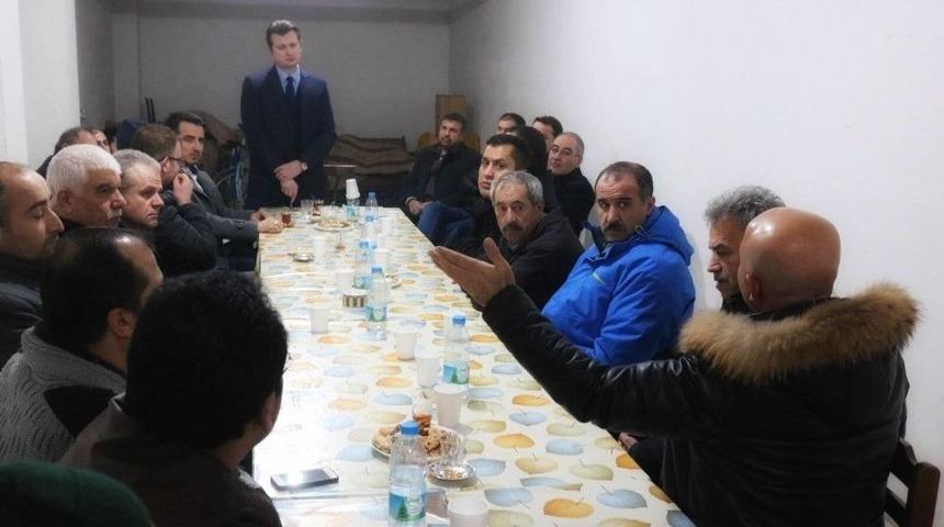 Ak Parti Odunpazarı İl&ccedil;e Başkanı Volkan Doğan Site Sakinleriyle Bir Araya Geldi