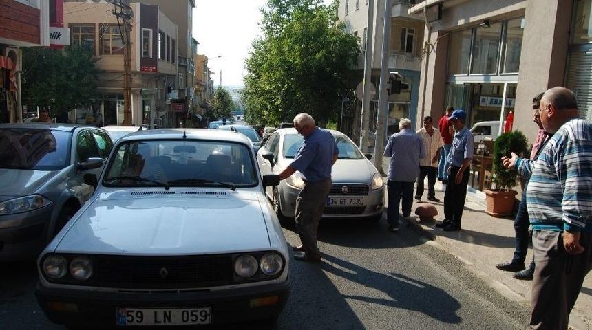 Tekirdağ’da Mahalle Muhtarı Kaza Geçirdi