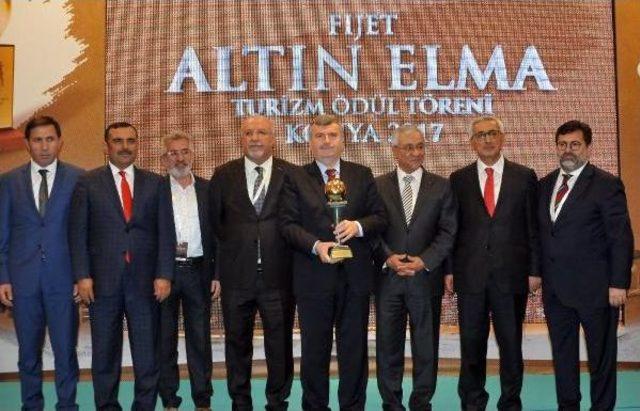 Dünya Turizm Oscar’I Olarak Adlandırılan 'altın Elma' Ödülü Konya’Nın