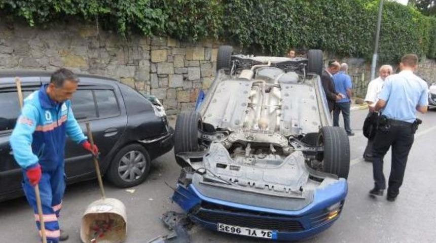 &Ccedil;engelk&ouml;y'de  Trafik Kazası