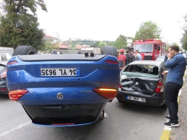 Çengelköy'de  Trafik Kazası