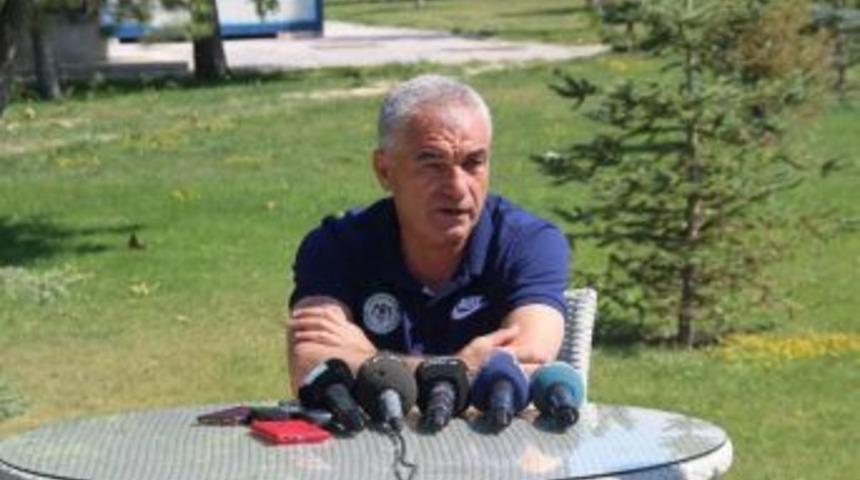 Rıza &Ccedil;alımbay: &ldquo;tek Hedefimiz Erzurumspor Ma&ccedil;ını İyi Bir Şekilde Bitirmek&rdquo;