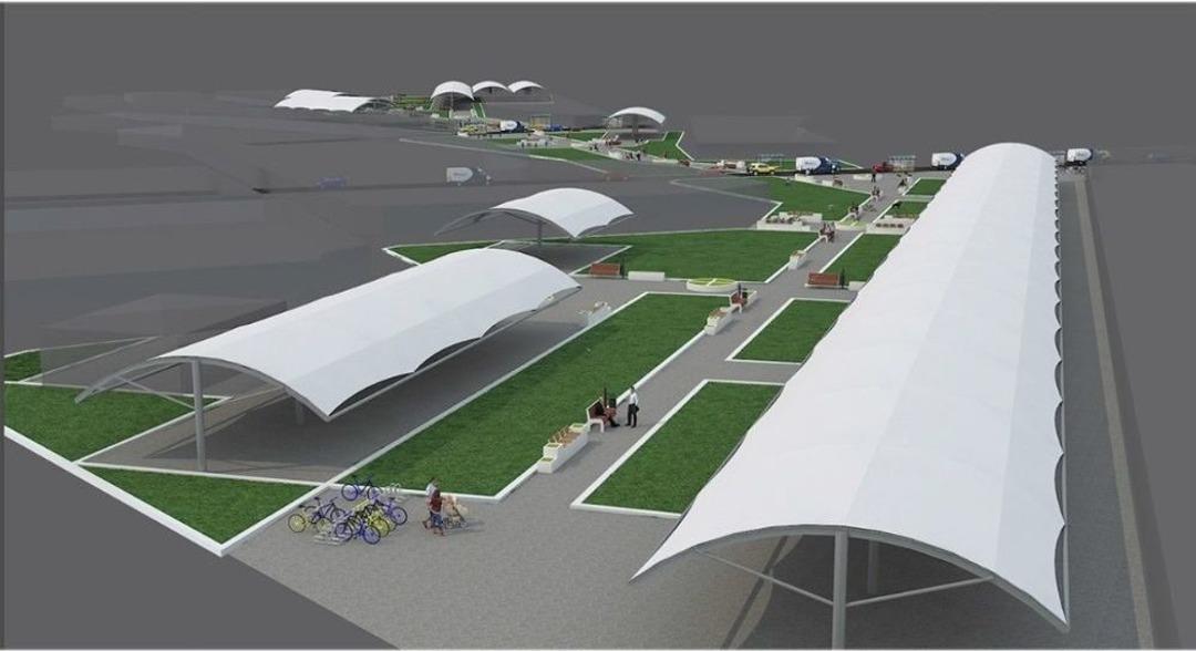 Ataşehir Belediyesi&rsquo;nden Sosyal Donatılı Yarı Kapalı Pazar Alanı