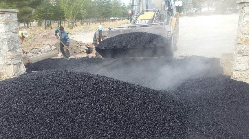 Seydişehir Belediyesinin Asfalt &Ccedil;alışmaları S&uuml;r&uuml;yor