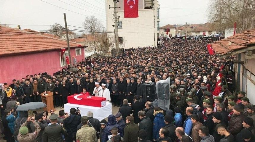 &Ccedil;ankırı Şehidini Uğurladı