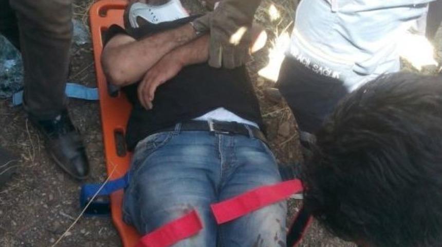 Yahyalı&rsquo;da Trafik Kazası: 2 Yaralı