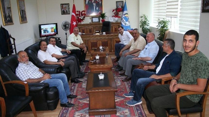 Faruk Alpaslan&rsquo;dan Başkan Berge&rsquo;ye Ziyaret