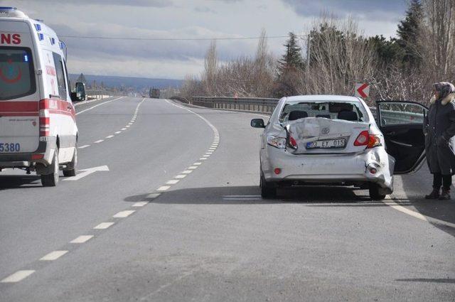 Konya’da Trafik Kazası: 4 Yaralı