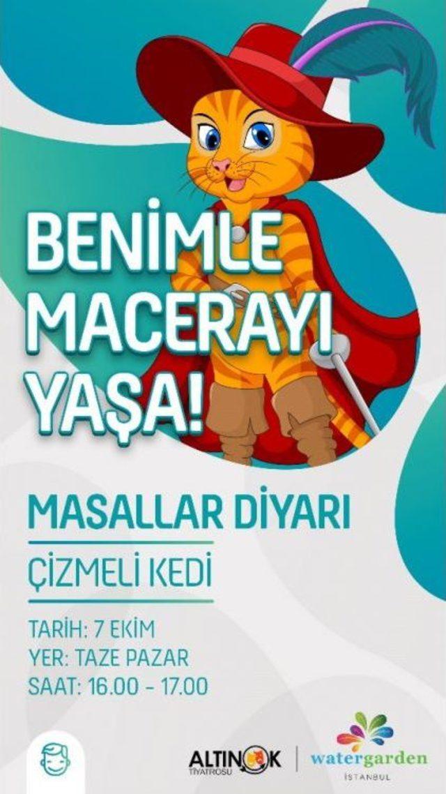 Ataşehir’de Çocuklar Masal Kahramanları İle Buluşacak