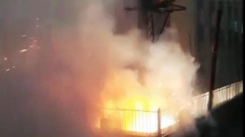 Mardin&rsquo;de Trafo Bomba Gibi Patladı