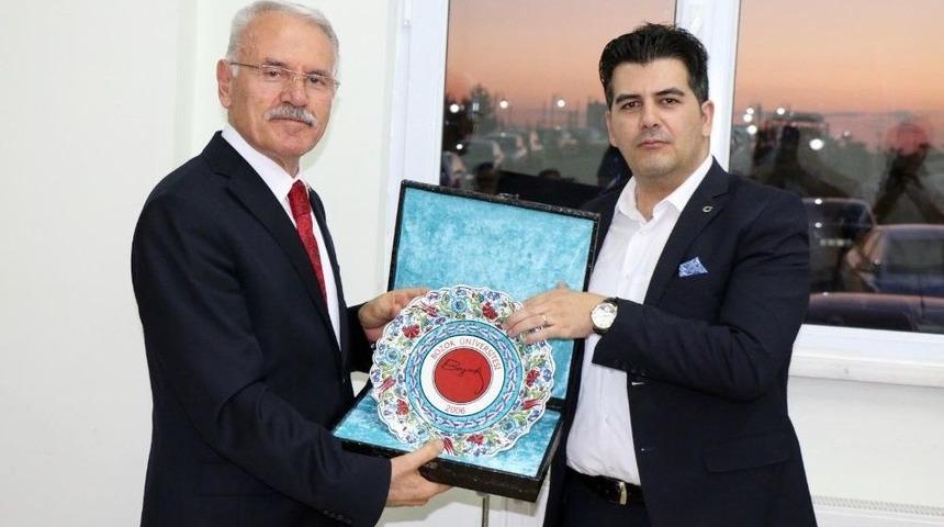 Boğazlıyan Cumhuriyet Başsavcısı İ&ccedil;in Veda Yemeği D&uuml;zenlendi