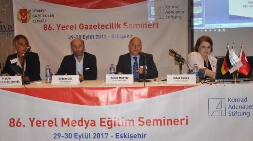 Tgc'nin Yerel Medya Semineri Eskişehir'de Başladı
