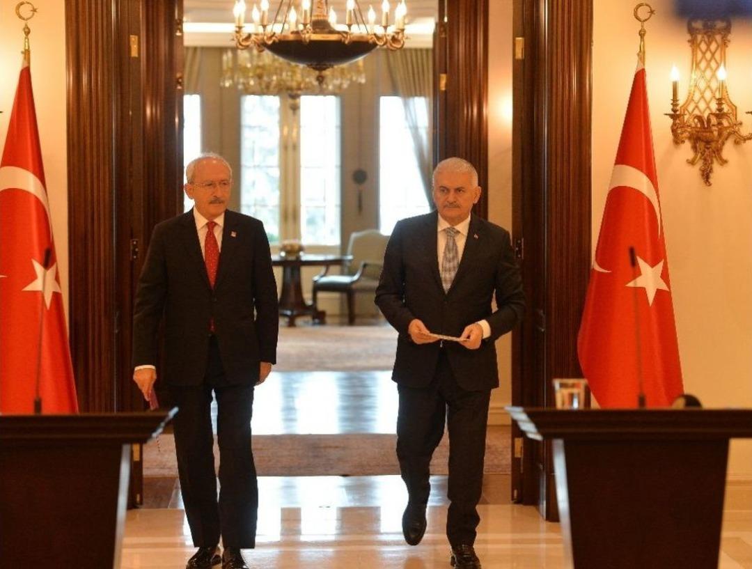 Başbakan Yıldırım-kılı&ccedil;daroğlu G&ouml;r&uuml;şmesi Sona Erdi