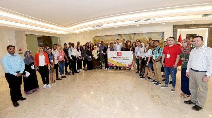 Gaziantep B&uuml;y&uuml;kşehir Belediyesi 27 &Uuml;lkeden 40 &Ouml;ğrenciyi Ağırlıyor