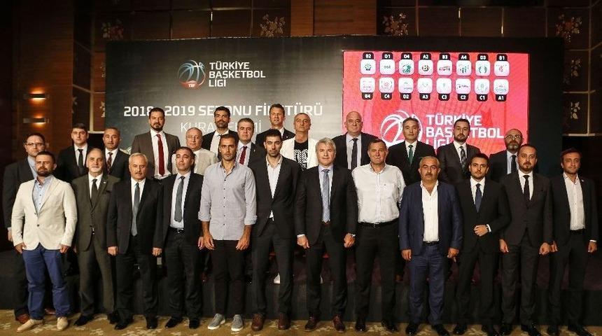 Türkiye Basketbol Ligi’nde Fikstür Belli Oldu