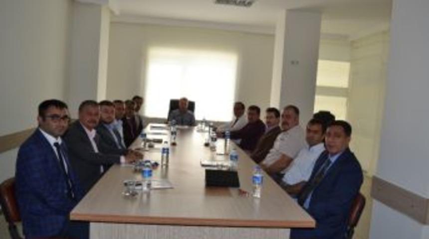 Korkuteli&rsquo;de Okul M&uuml;d&uuml;rleri İle G&uuml;venlik Toplantısı