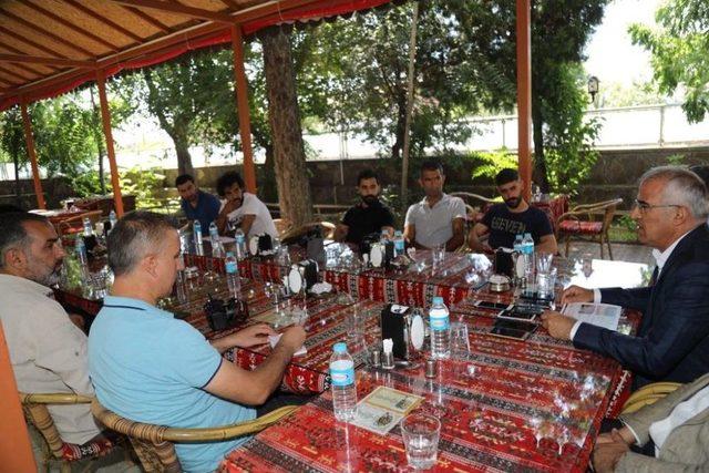 Başkan Barakazi, Çalışmalarla İlgili Bilgi Verdi