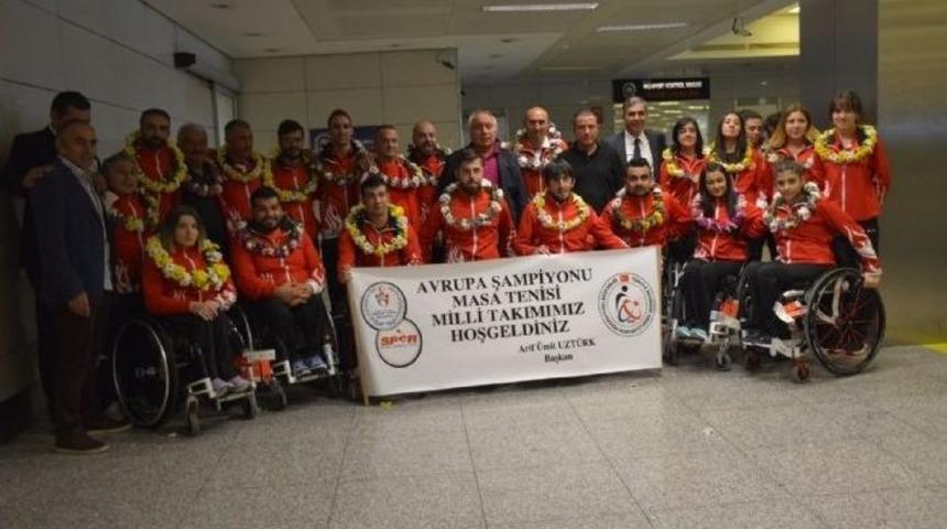 Masa Tenisi Avrupa Şampiyonası&rsquo;nda &Ccedil;ifte Altın