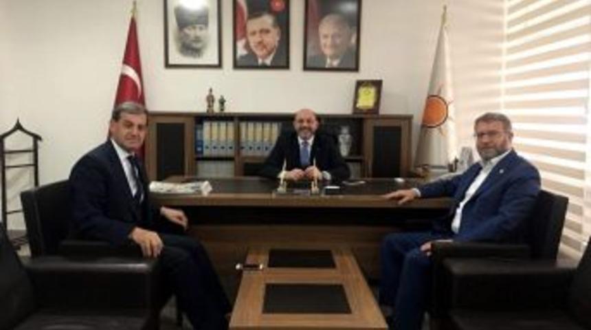 Milletvekili Tan Ve Başkan &Ouml;zkan&rsquo;dan Ali &Ccedil;etinbaş&rsquo;a Tebrik