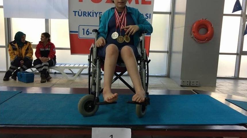 Y&uuml;z&uuml;c&uuml; Neslihan Kılı&ccedil;oğlu&rsquo;ndan 5 T&uuml;rkiye Birinciliği, 1 İkincilik