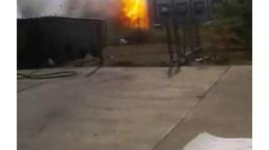 Batman Osb&rsquo;deki Patlama Anı Kamerada