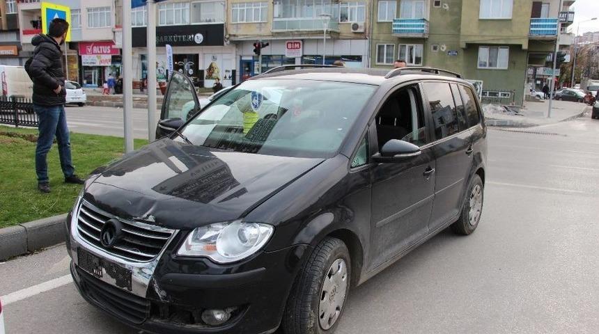 Samsun’da Trafik Kazası: 1 Yaralı