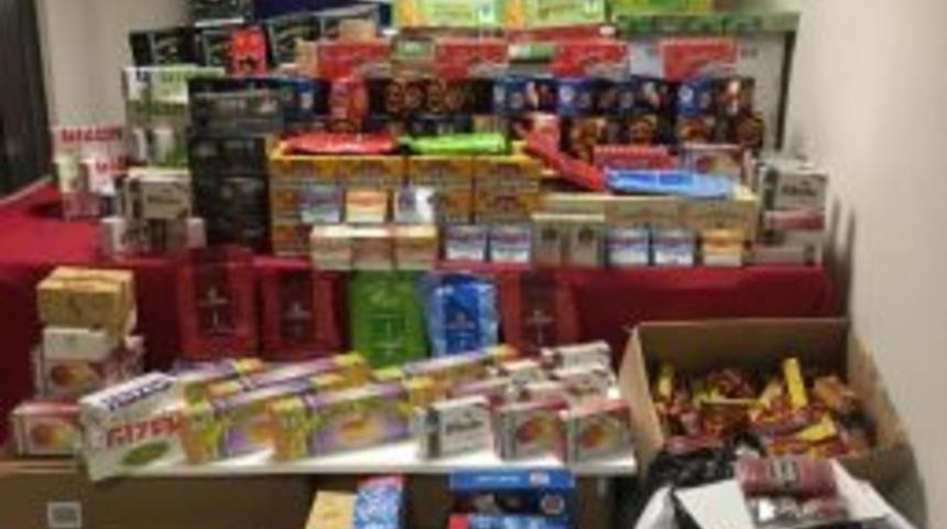 Eskişehir&rsquo;de &Ccedil;ok Sayıda G&uuml;mr&uuml;k Ka&ccedil;ağı Mal Ele Ge&ccedil;irilidi