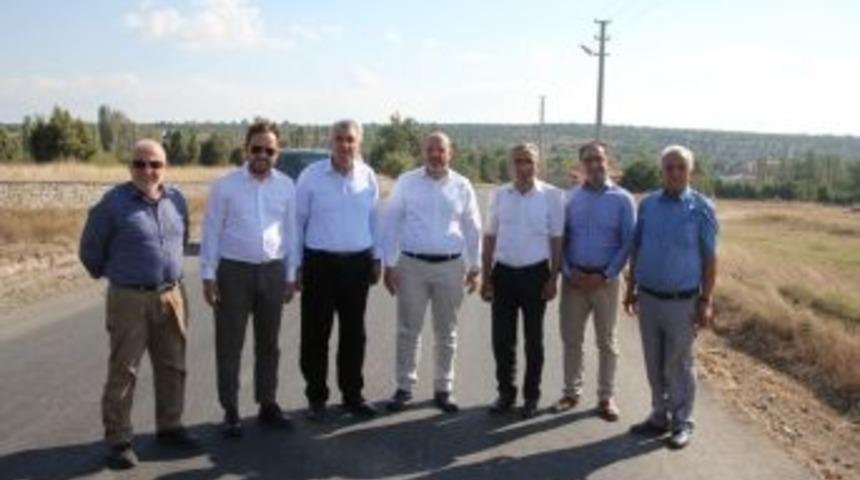 &Ccedil;etinbaş, Gazel Ve Yılmaz Yol &Ccedil;alışmalarını Yerinde İnceledi