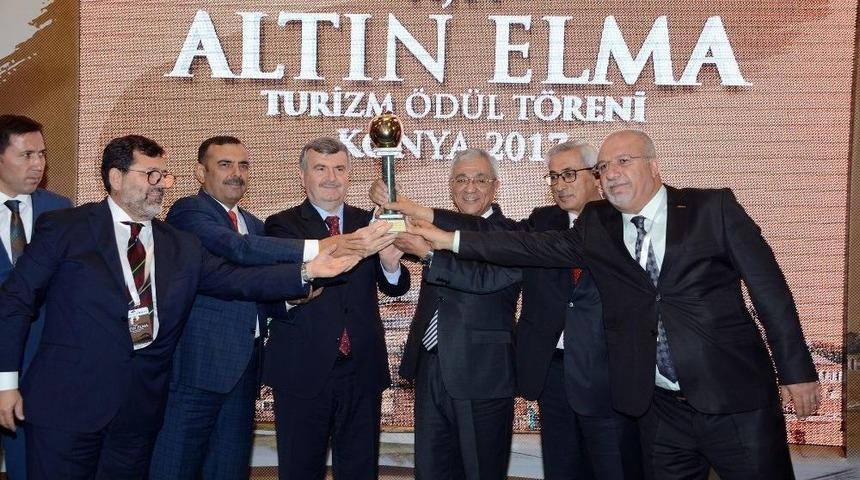 Turizmin Oscar&rsquo;ı &ldquo;fijet Altın Elma&rdquo; &Ouml;d&uuml;l&uuml; Konya&rsquo;nın