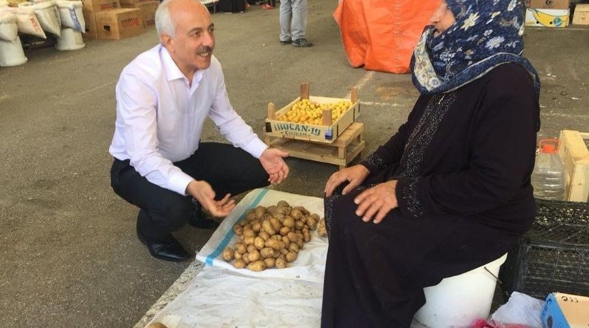 Başkan Gül’den Perşembe Pazarına Ziyaret