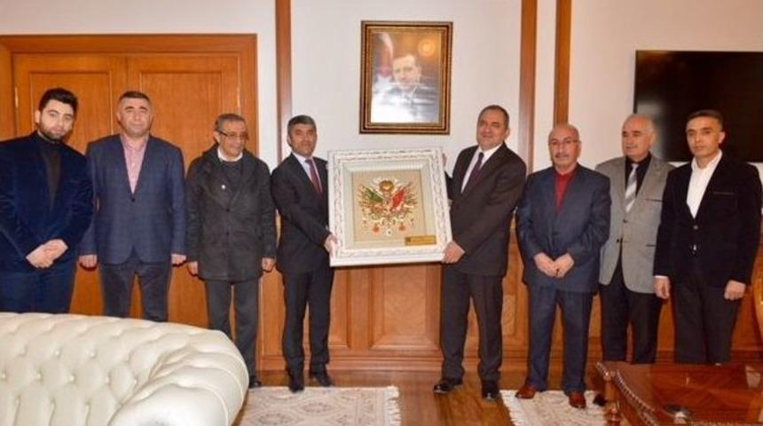 Başkan İnce Vali Kaban’a Esnafların Sorunlarını Anlatarak Destek İstedi