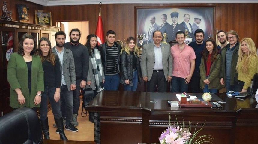 Beü’lü Öğrencilerden Başkan Demirtaş’a Teşekkür Ziyareti