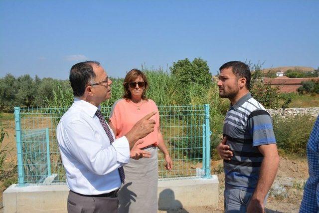 Başaran’dan Turgutlu Ve Ahmetli’deki Yatırımlara İnceleme