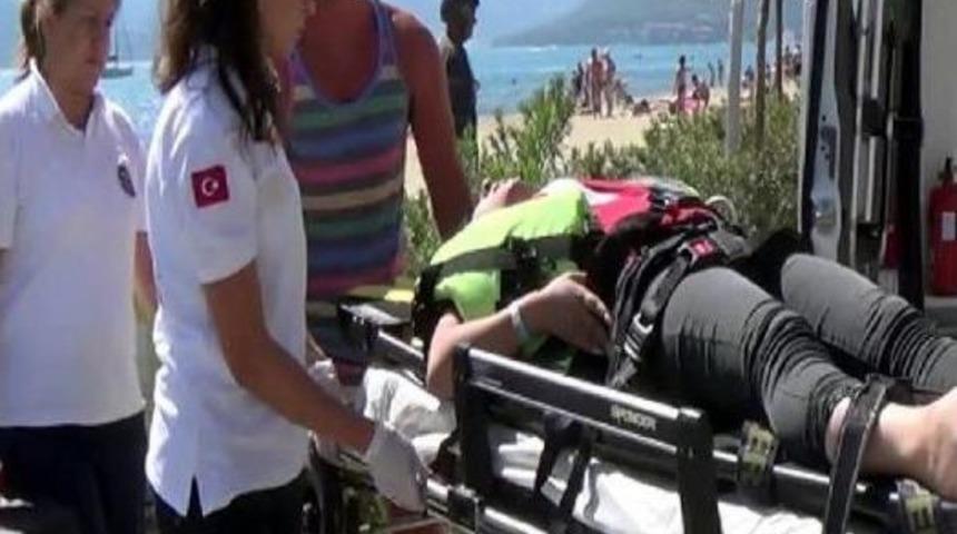 Su Sporu Yapan Turist Yaralandı