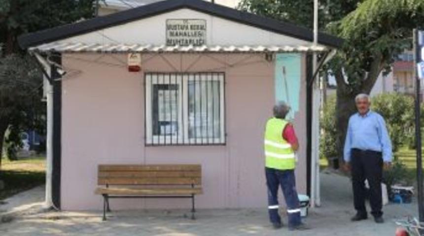 Turgutlu’daki Muhtarlık Binaları Da Yenileniyor