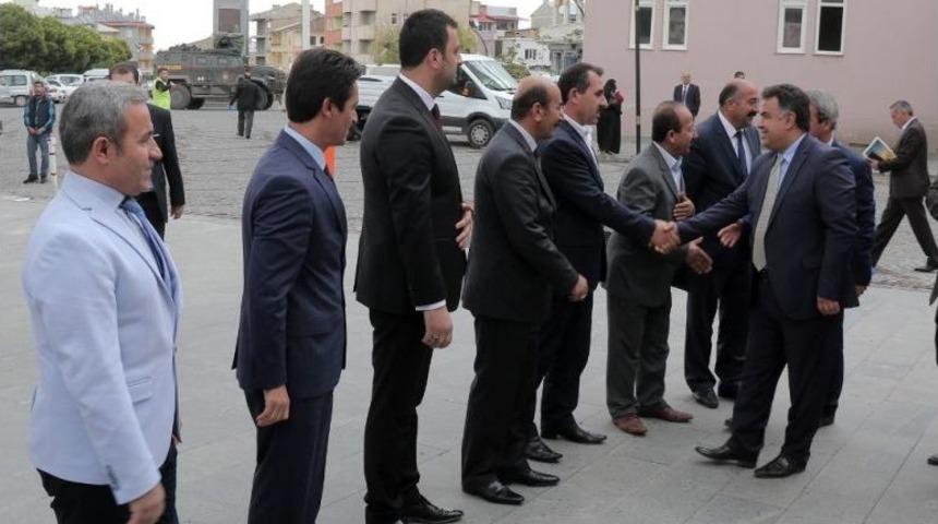 Vaski Genel M&uuml;d&uuml;r&uuml; Ali Tekataş&rsquo;ın Gevaş Ziyareti