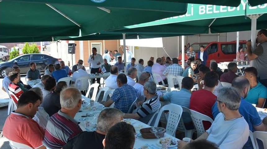 Başkan Uysal Kışla Sanayi Esnafıyla Buluştu