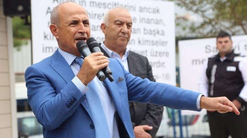 Beykent Sanayi Sitesi Mescidi T&ouml;renle İbadete A&ccedil;ıldı