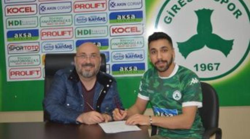 Akın &Ccedil;orap Giresunspor, Orta Saha Oyuncusu Hakan Barış&rsquo;ı Renklerine Bağladı