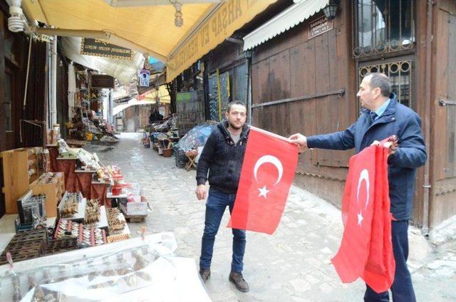 “zeytin Dalı Harekatı”na Safranbolu’dan Ay-yıldızlı Destek