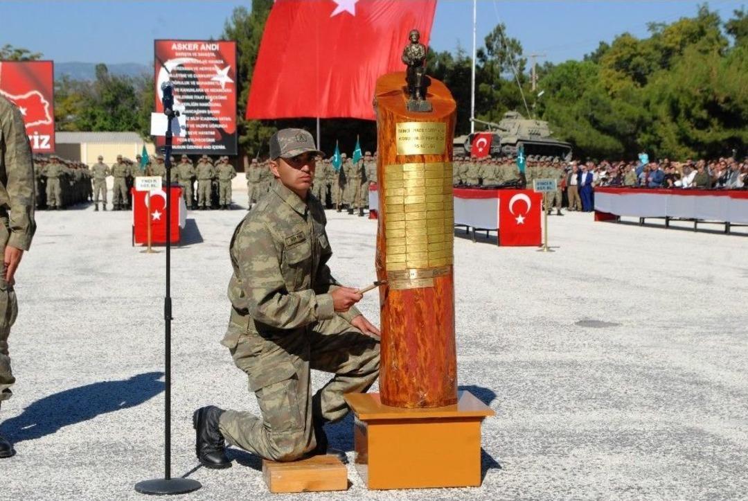 Burdur&rsquo;da Bin 280 Piyade Er Yemin Etti