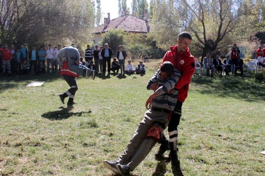 Ger&ccedil;eği Aratmayan Umke Tatbikatı Mucur İl&ccedil;esinde Yapıldı
