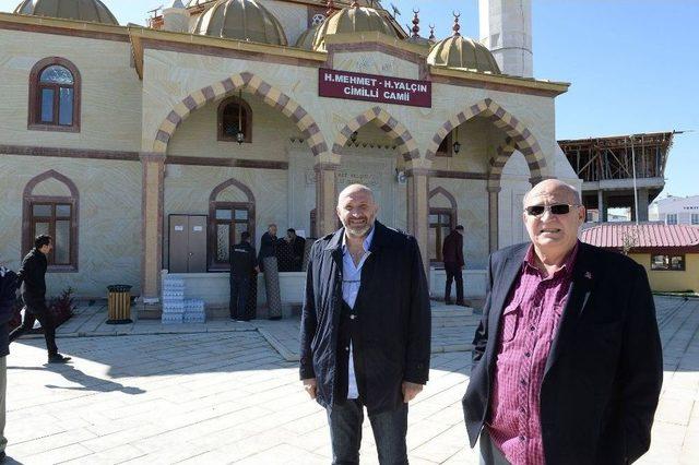 Erzurumlu İşadamı Hamza Cimilli, Aziziye İlçesine Camii Yaptırdı