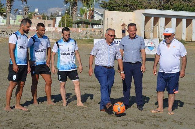 Tff Plaj Futbolu Arsuz Etabı Başladı