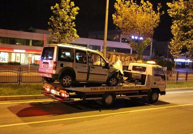 Samsun’da Trafik Kazası: 1 Ölü