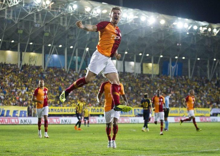 Spor Toto Süper Lig: Mke Ankaragücü: 1 - Galatasaray: 2 (ilk Yarı) G4