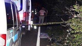 Otomobilin Çarptığı Bisikletli Hayatını Kaybetti