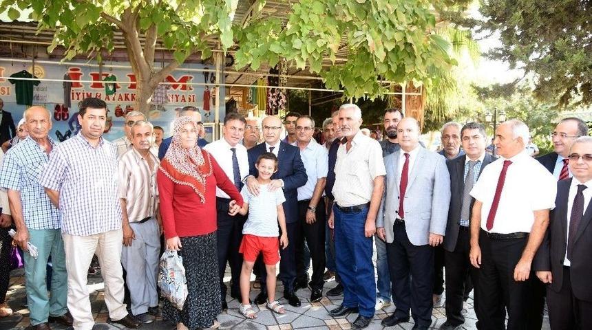 Vali Demirtaş, Muhtarlar Ve Vatandaşlarla Buluştu