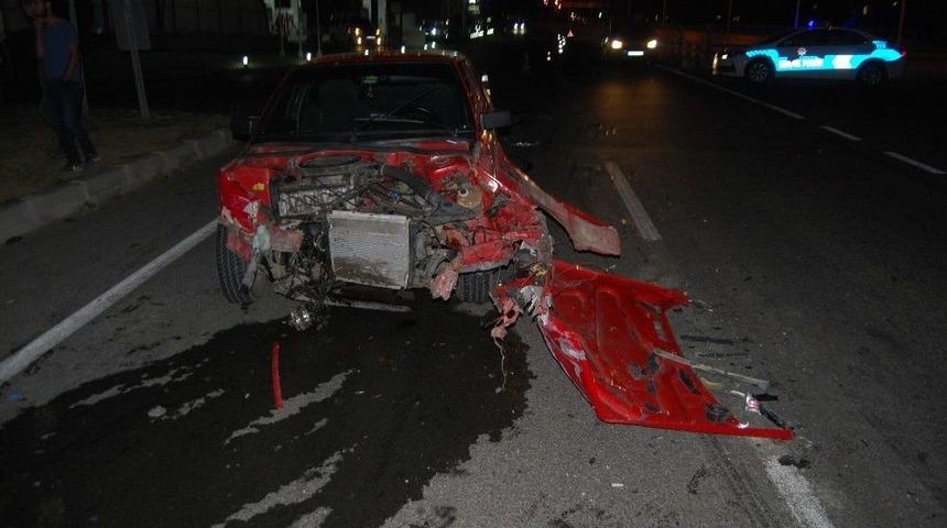 Tekirdağ&rsquo;da Trafik Kazası: 2 Yaralı